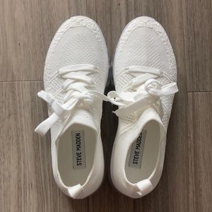 Steve Madden White Sneakers